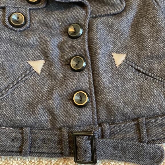 Nellystella Riley Wool Coat color Graystone - Picture 3 of 8